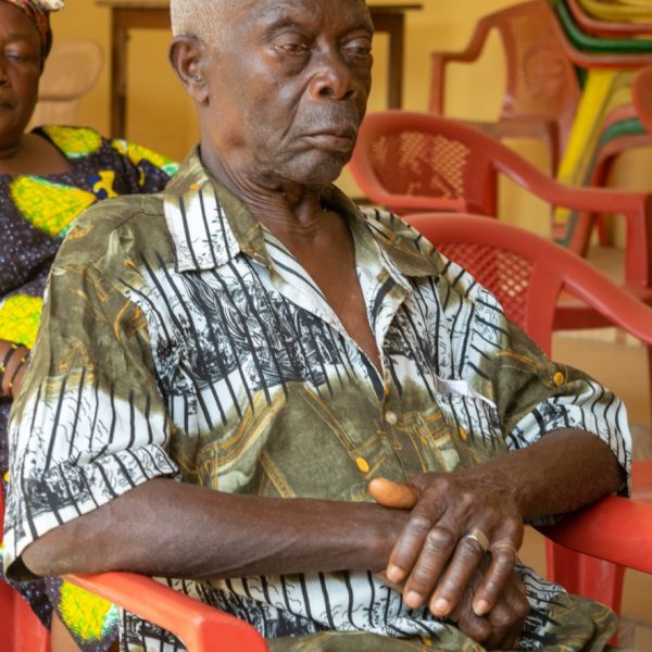 Foundation Elevators Widows in Need distribution at Abiriw, December 2021