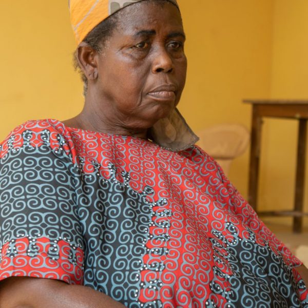 Foundation Elevators Widows in Need distribution at Abiriw, December 2021