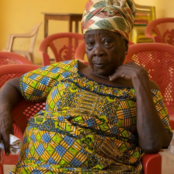 Foundation Elevators Widows in Need distribution at Abiriw, December 2021