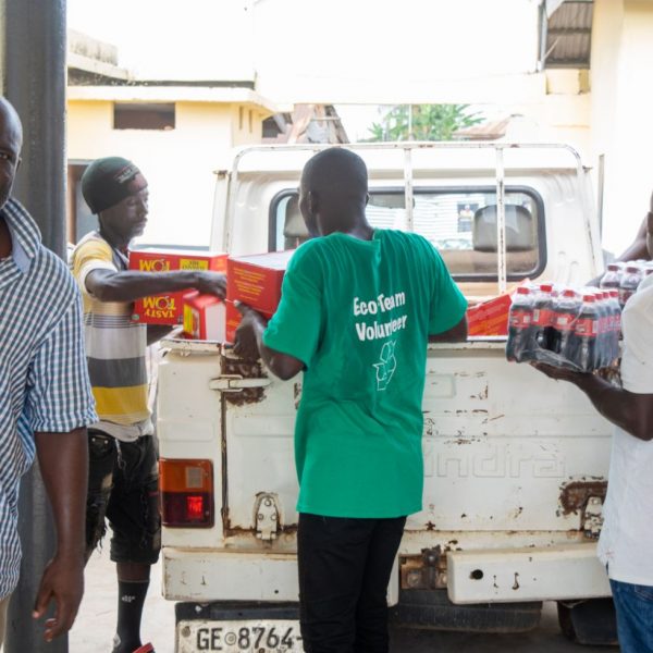 Foundation Elevators Widows in Need distribution at Abiriw, December 2021