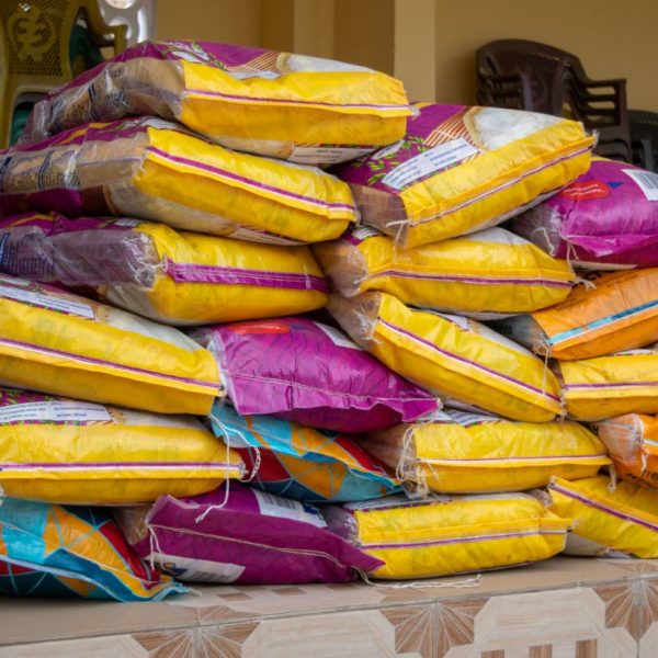 Foundation Elevators Widows in Need distribution at Abiriw, December 2021