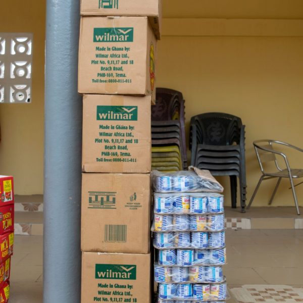 Foundation Elevators Widows in Need distribution at Abiriw, December 2021