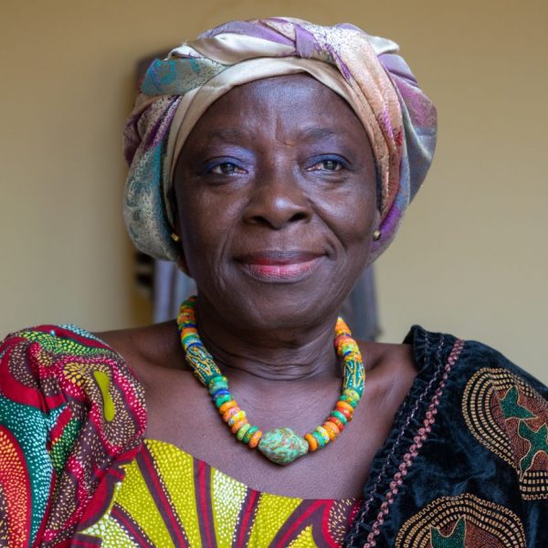 Foundation Elevators Widows in Need distribution at Abiriw, December 2021