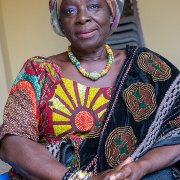 Foundation Elevators Widows in Need distribution at Abiriw, December 2021