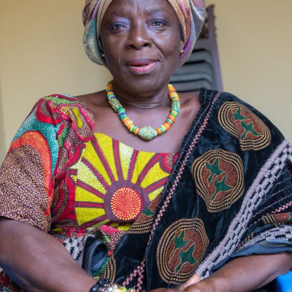 Foundation Elevators Widows in Need distribution at Abiriw, December 2021