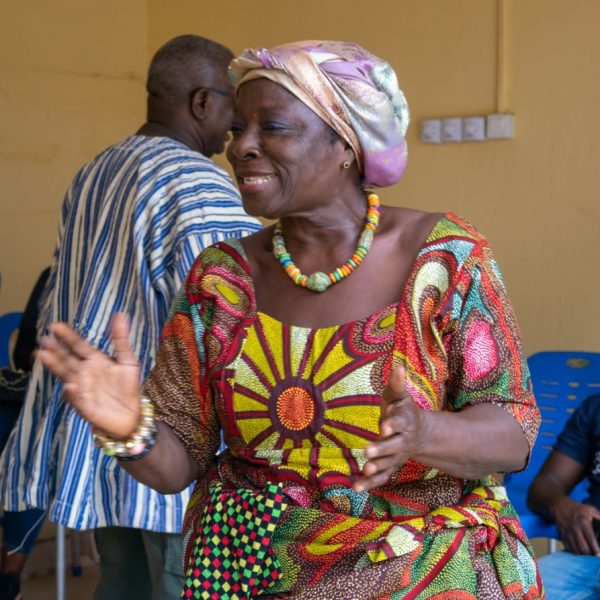 Foundation Elevators Widows in Need distribution at Abiriw, December 2021