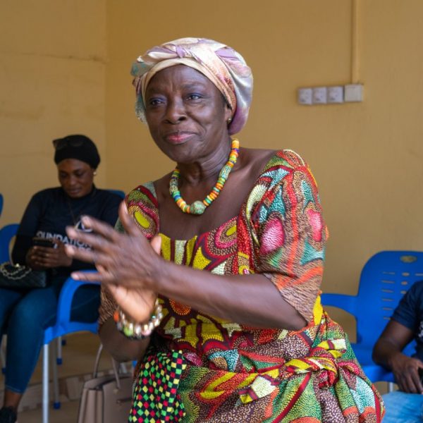 Foundation Elevators Widows in Need distribution at Abiriw, December 2021
