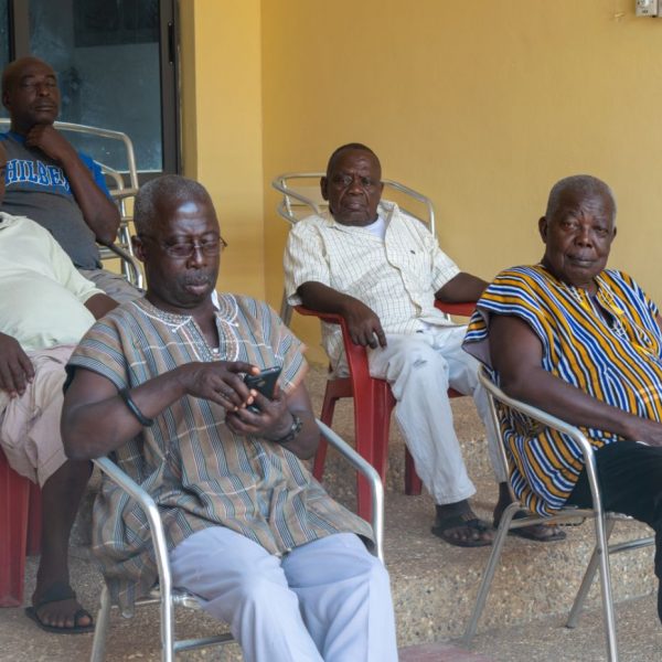 Foundation Elevators Widows in Need distribution at Abiriw, December 2021