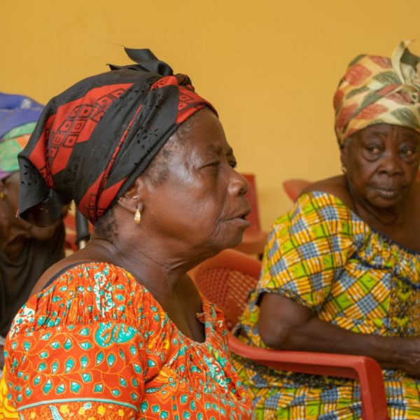 Foundation Elevators Widows in Need distribution at Abiriw, December 2021