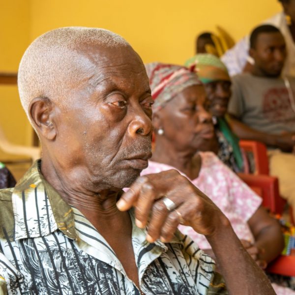 Foundation Elevators Widows in Need distribution at Abiriw, December 2021
