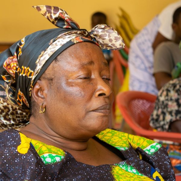 Foundation Elevators Widows in Need distribution at Abiriw, December 2021