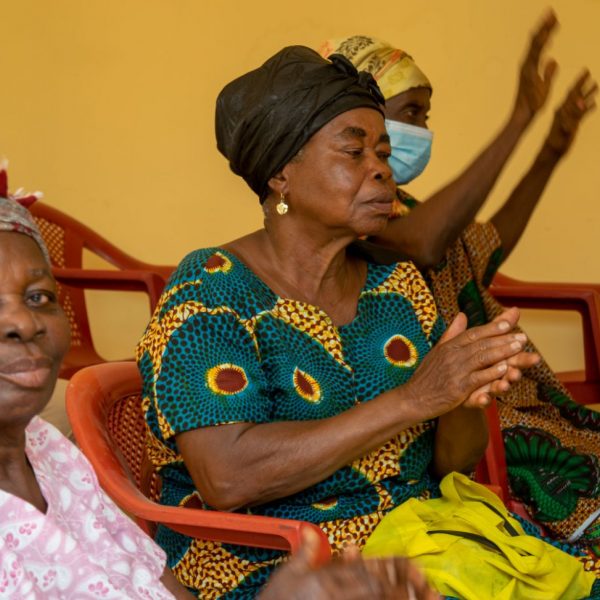 Foundation Elevators Widows in Need distribution at Abiriw, December 2021