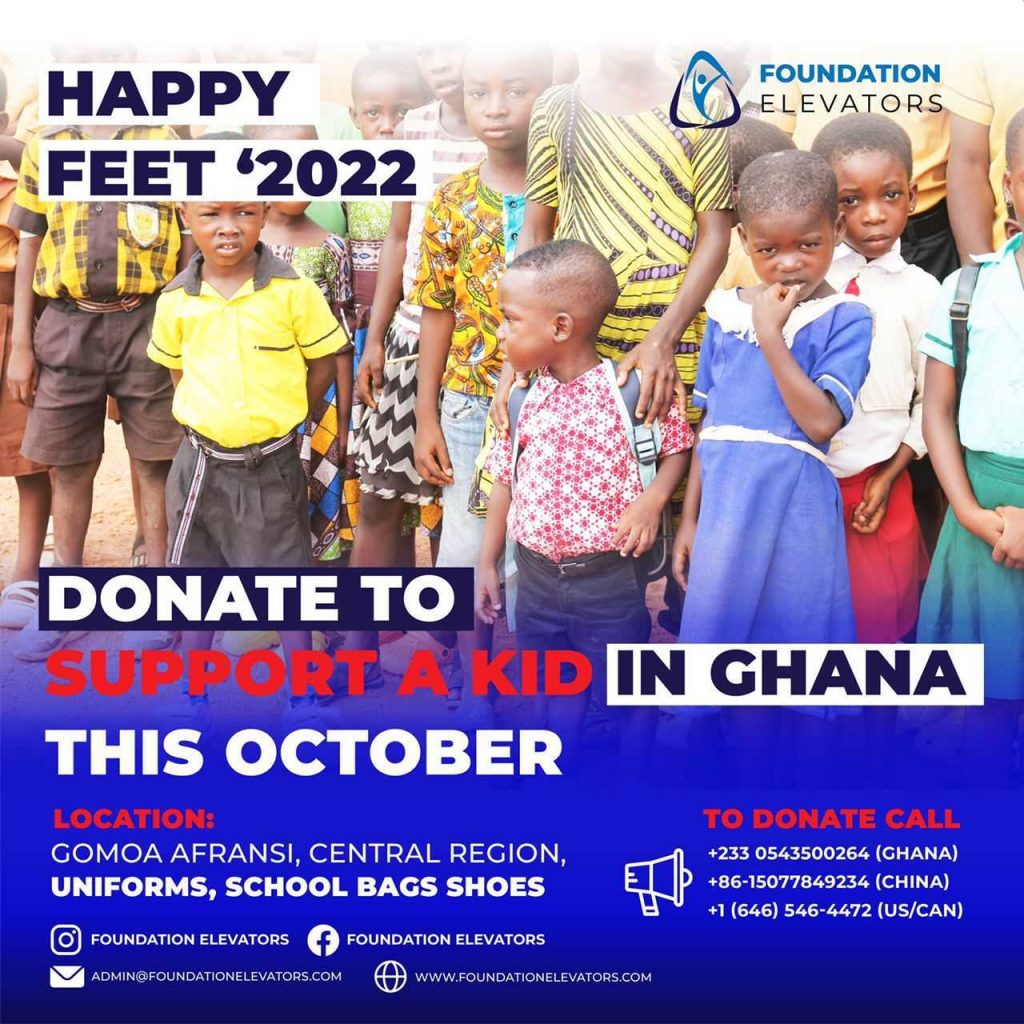 Happy Feet 2022 flyer showing children in school uniform