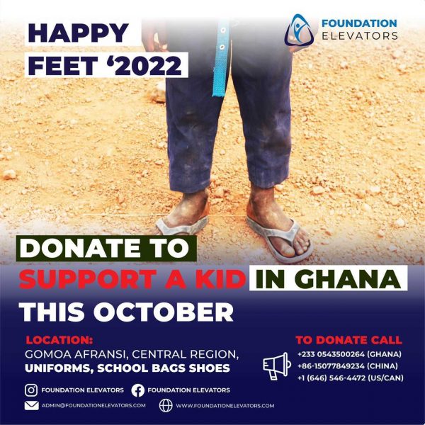 Happy Feet 2022 flyer showing a child in worn footwear